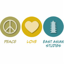 Peace Love East Asian Studies Photo Cut Out