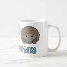 Peace Love Echidnas Mug