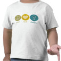 Peace Love Feminism t-shirts