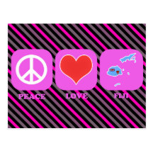 Peace Love Fiji Postcards