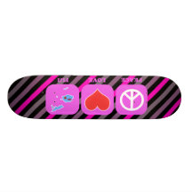 Peace Love Fiji Skate Board Deck