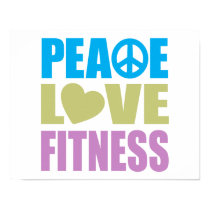 Peace Love Fitness posters