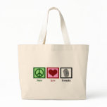 Peace Love Forensics bags