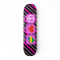 Peace Love Gabon skateboards