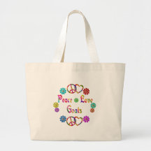 PEACE LOVE GOATS BAGS