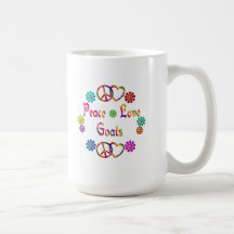 PEACE LOVE GOATS MUGS