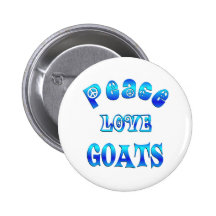 PEACE LOVE GOATS PINS