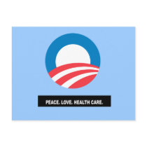 Peace. Love. Health Care. Headline