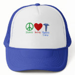 Peace Love Healthcare Products hats
