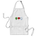 Peace Love Herding Apron