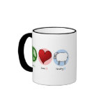 Peace Love Herding Mug
