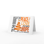 Peace Love Hope Christmas Multiple Sclerosis Cards