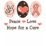 Peace Love Hope For A Cure Tank Top t-shirts