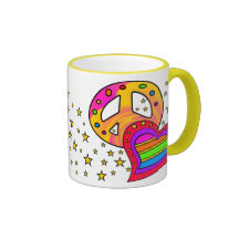 Peace & Love in the Stars... Coffee Mug