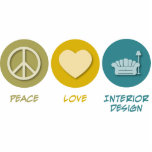 Peace Love Interior Design Photo Cutout