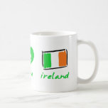 Peace Love Ireland Coffee Mug