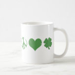 Peace Love Irish Mug