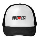 Peace love jetskiing hat
