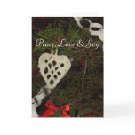 Peace, Love & Joy Card