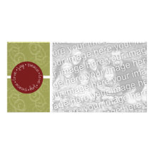 Peace Love & Joy Holiday Photo Card