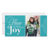 PEACE LOVE JOY | HOLIDAY PHOTO CARD