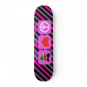 Peace Love Kenya skateboards