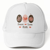 Peace Love Knit Hat