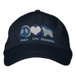 Peace Love Komondors Embroidered Hat