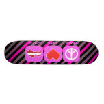 Peace Love Latvia Skateboard