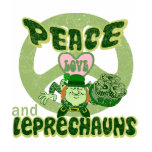 Peace Love Leprechauns t-shirts