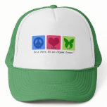 Peace Love Life Mesh Hat