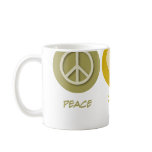 Peace Love Magnetic Resonance mugs