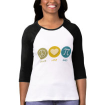 Peace Love Math Shirt