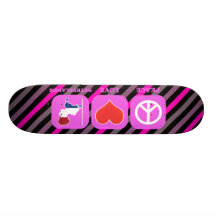 Peace Love Netherlands Skateboard Deck