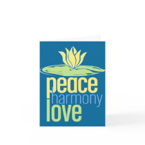 Peace Love Note Cards
