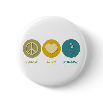 Peace Love Nursing Pin