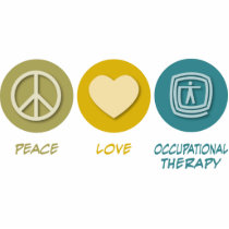 Peace Love Occupational Therapy Cut Outs