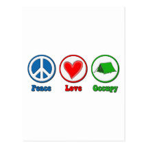 Peace Love Occupy Post Cards
