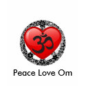 Peace Love Om Ladies Camisole (Fitted)-opt 2 t-shirts