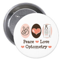 Peace Love Optometry Button
