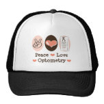 Peace Love Optometry Optometrist Hat