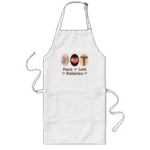 Peace Love Paediatrics  Paediatrician Apron