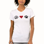 Peace-Love-Paws Tank Top t-shirts