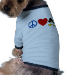 Peace Love Penguin Baby T-shirts, Mugs pet clothing