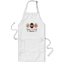 Peace Love Physics Apron