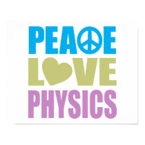 Peace Love Physics posters