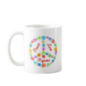 Peace Love Pigeons mugs