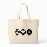 Peace Love Pirates bags