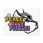 Peace Love Pitbull, Anti BSL postcards