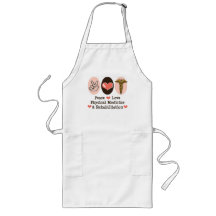 Peace Love PM&R Physiatrist Apron